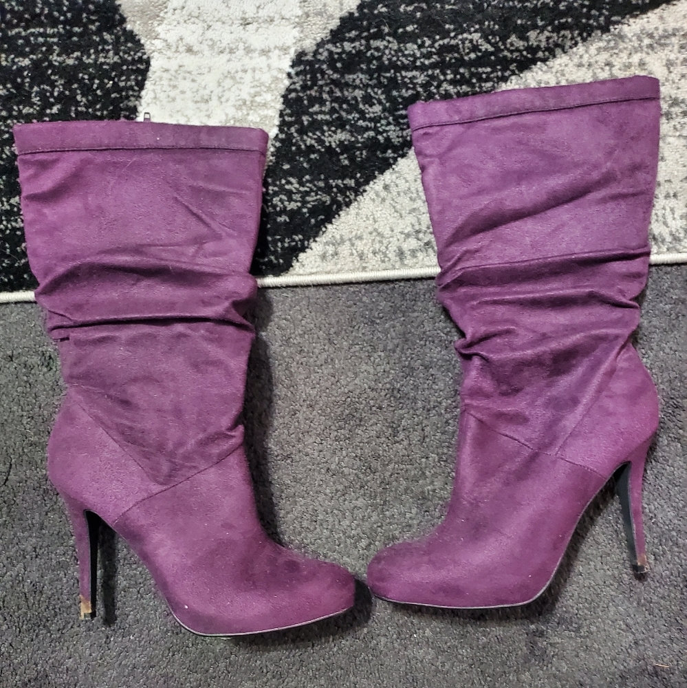 Purple Boots